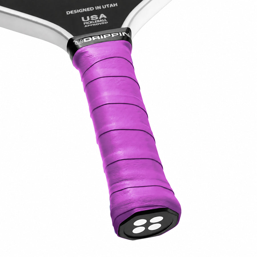 UDRIPPIN Comfort Tour Pickleball Paddle Overgrips Poison Purple